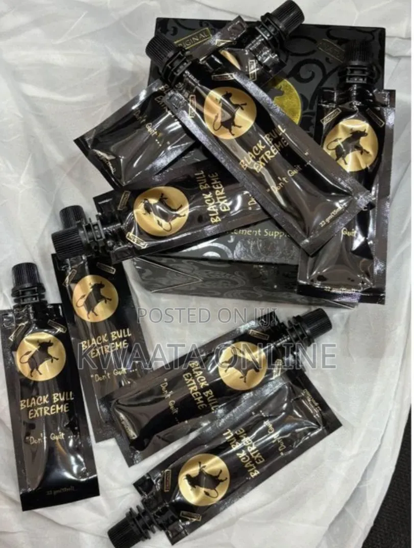 Black Bull Extreme Turbo "Dont Quit" Men's Sex Libido Honey(12 PC Box)