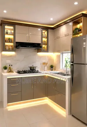 Kitchen Cabinets Medium Customized Sizes From 6,000,000/- Any Colour