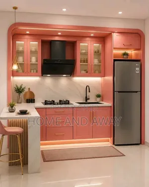 Kitchen Cabinets Medium Customized Sizes From 6,000,000/- Any Colour