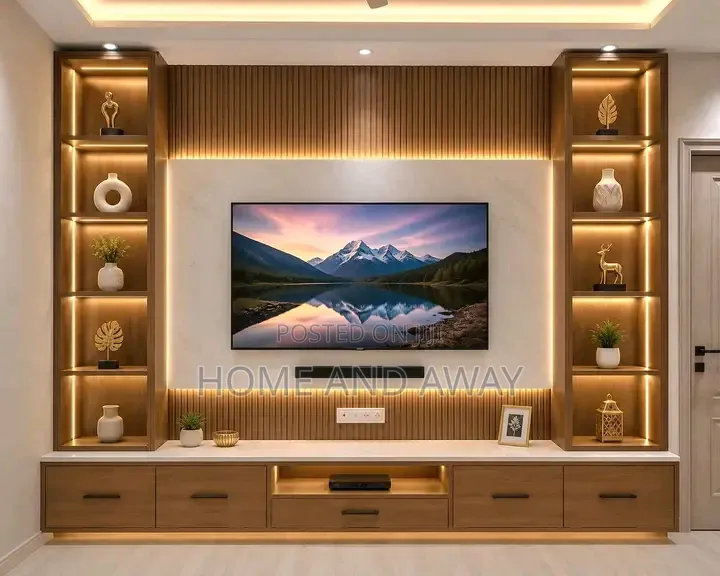 TV Stands/Wall Unit Smart TV Stands From 2,200,000/- In Any Colour