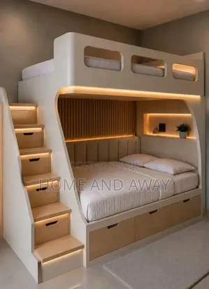 Bunk Beds With Smart Finishing in Any Colour From 3,000,000/- On Order
