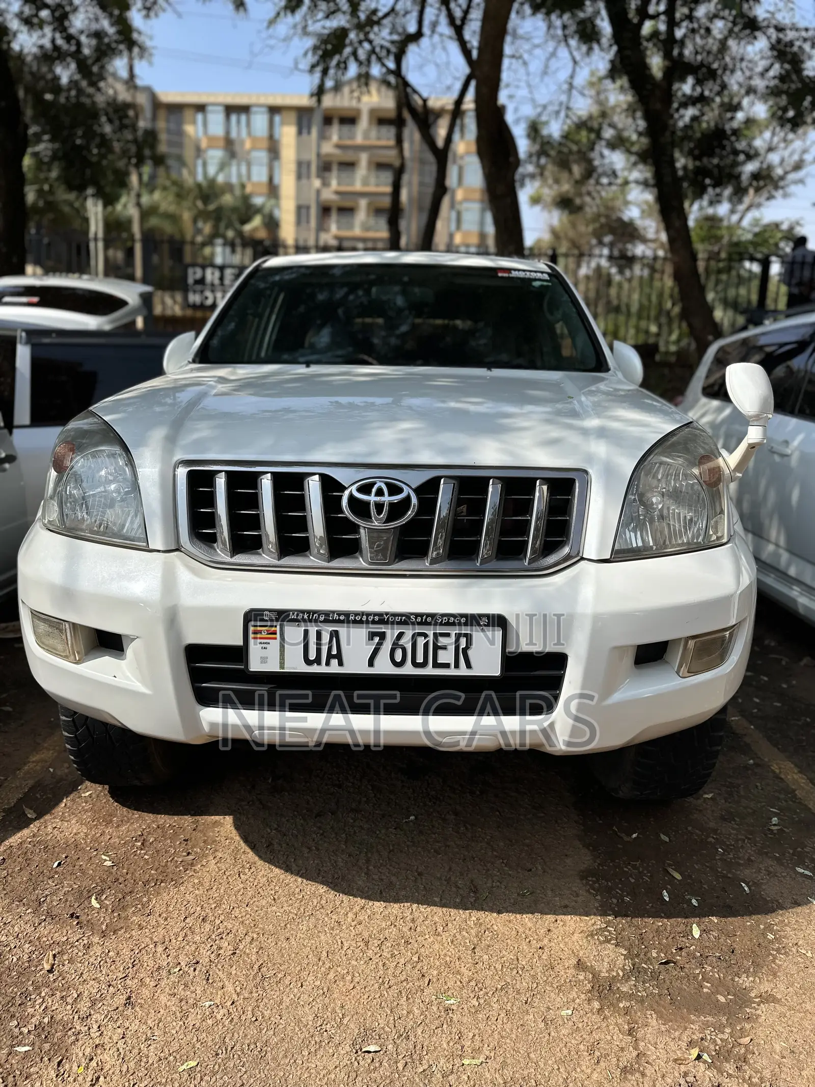 Toyota Land Cruiser Prado 2008 White