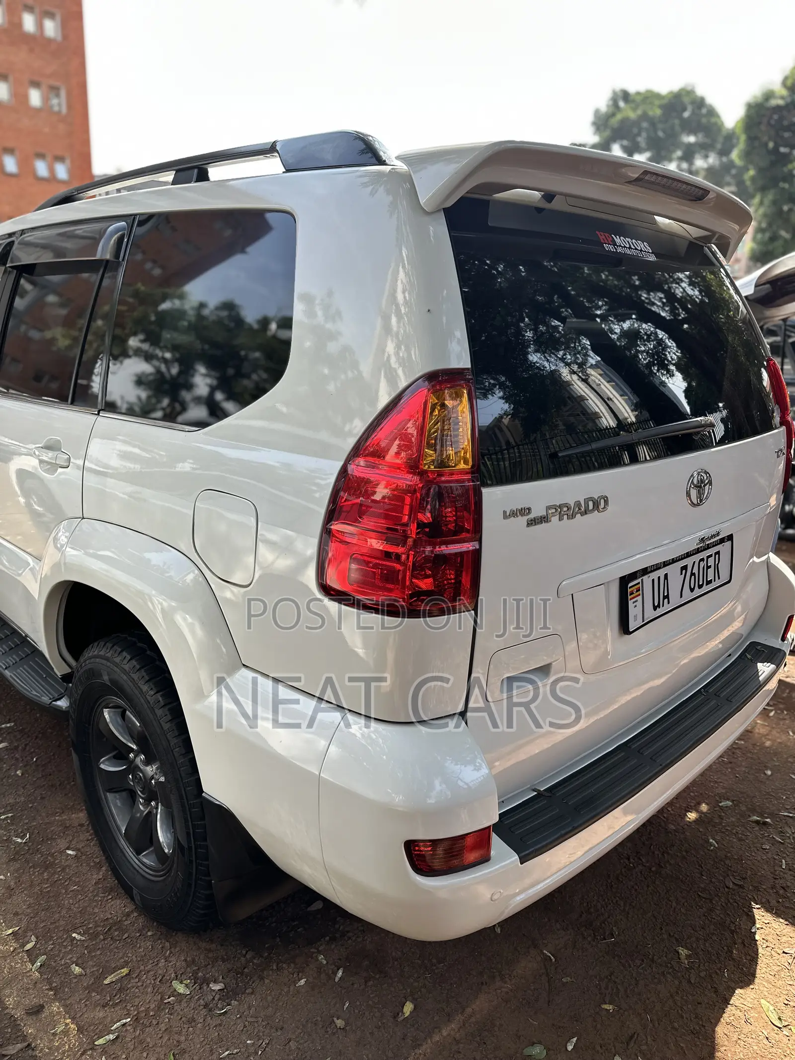 Toyota Land Cruiser Prado 2008 White