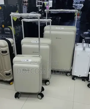 Quality Pure Fabric Fiber 3set Wide Handle Traveling Bag