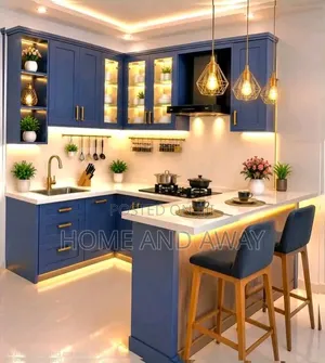 Kitchen Cabinets in a Modern Setup in Any Colour From 6,800,000/-