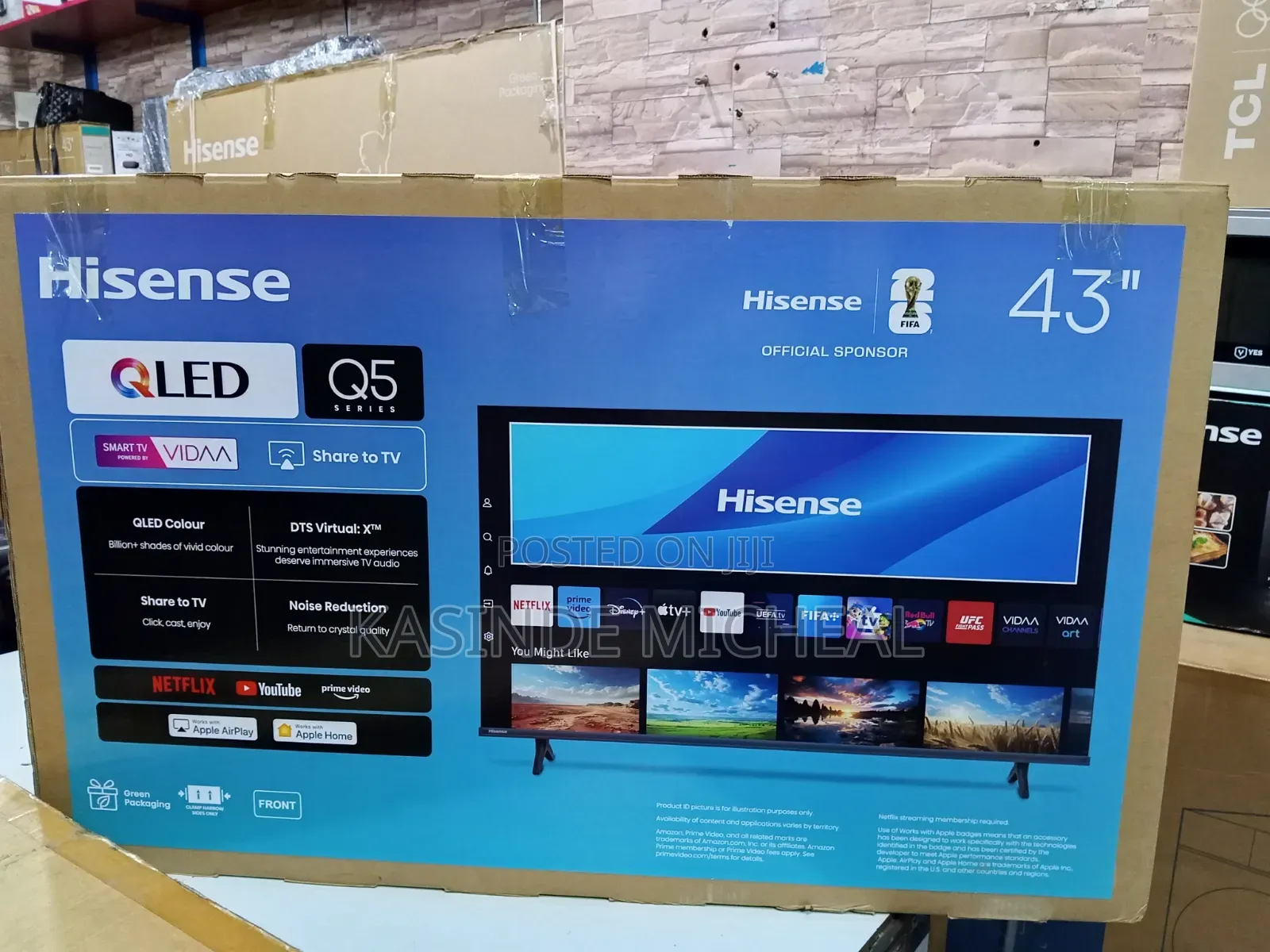 43inches Hisence QLED Q5SERIES