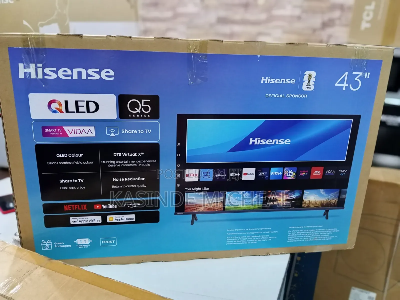 43inches Hisence QLED Q5SERIES