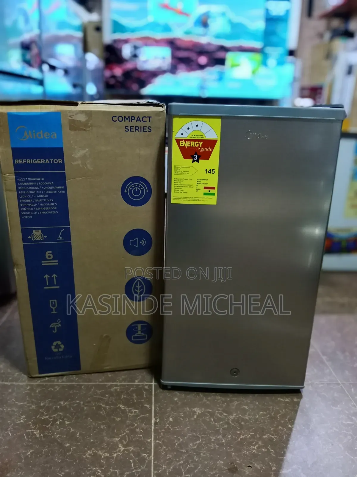 Midea 120litres Refrigerator Single Door