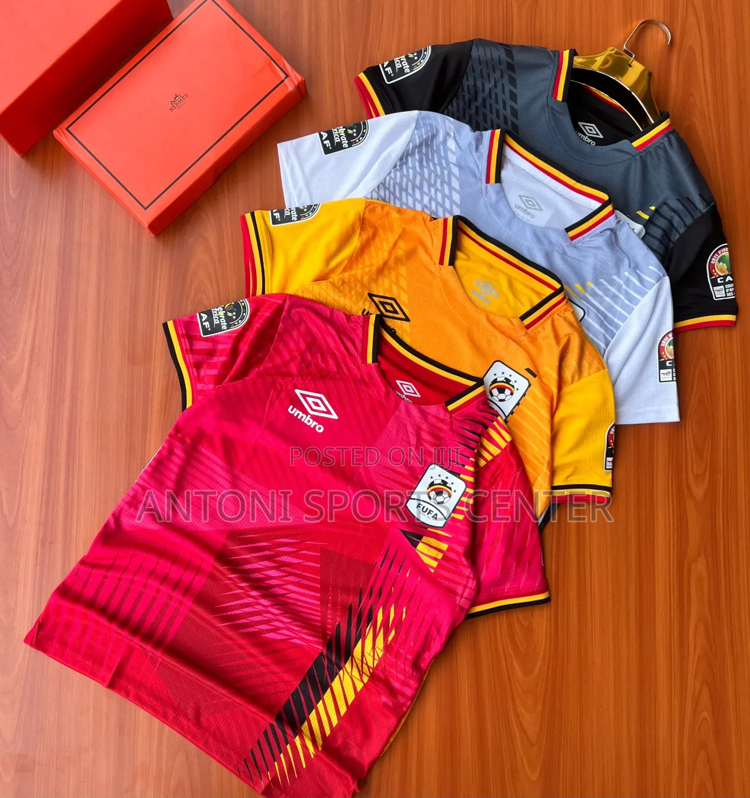 Uganda Crans Jersey Original Material