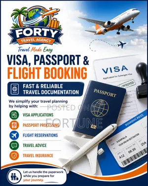 Visa, Passport Flight Booking