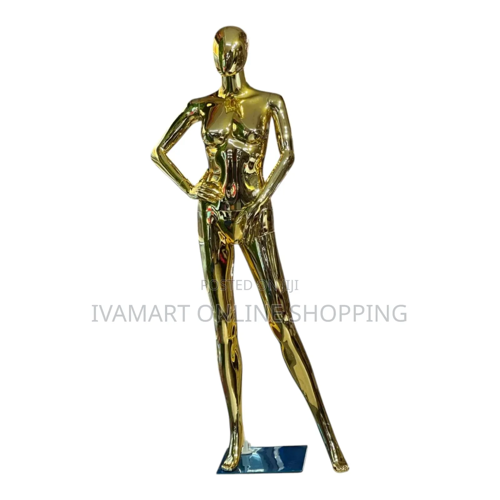 Gold / Silver Luxury Full Body Female Dummies
