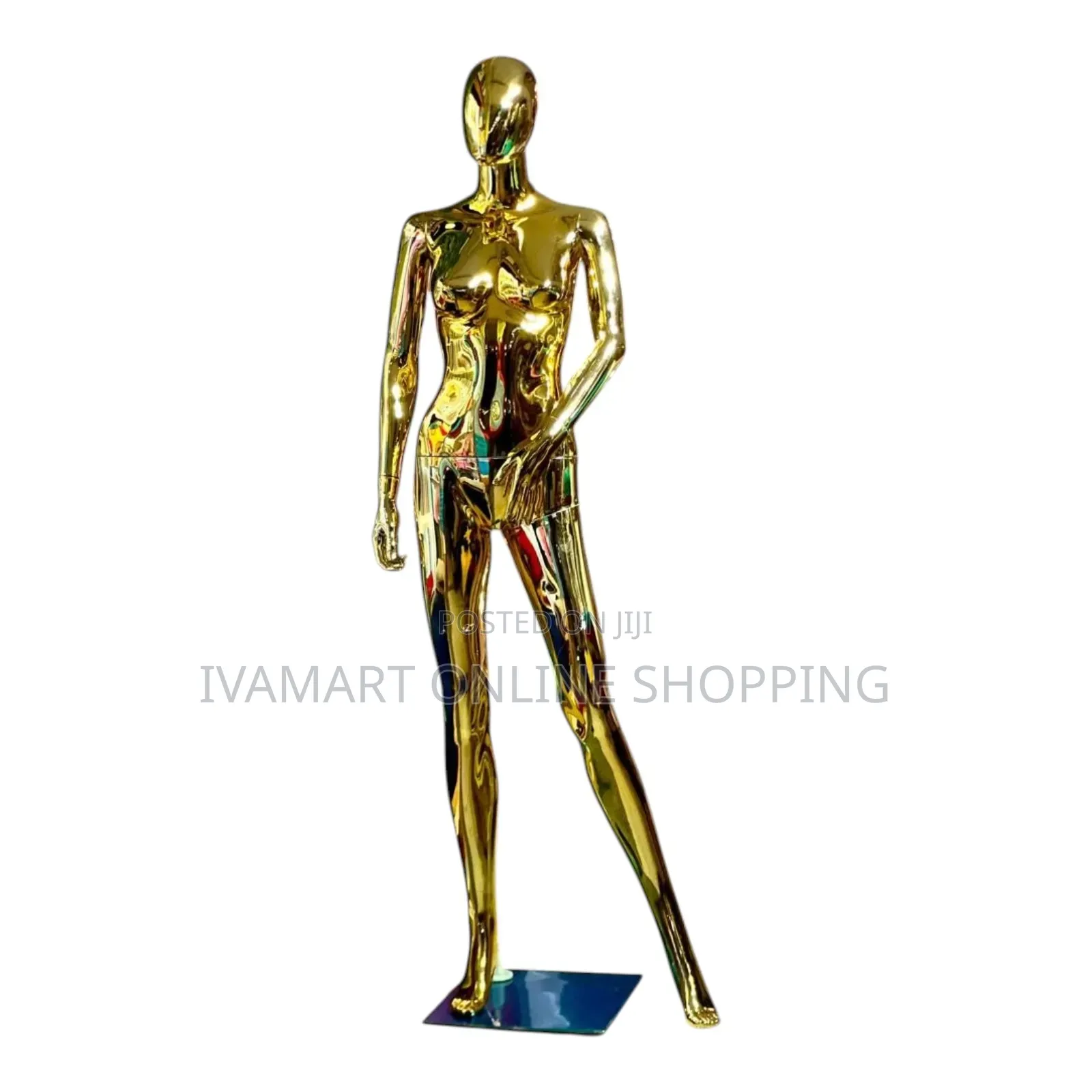 Gold / Silver Luxury Full Body Female Dummies