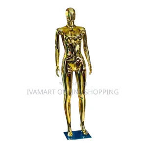 Gold / Silver Luxury Full Body Female Dummies