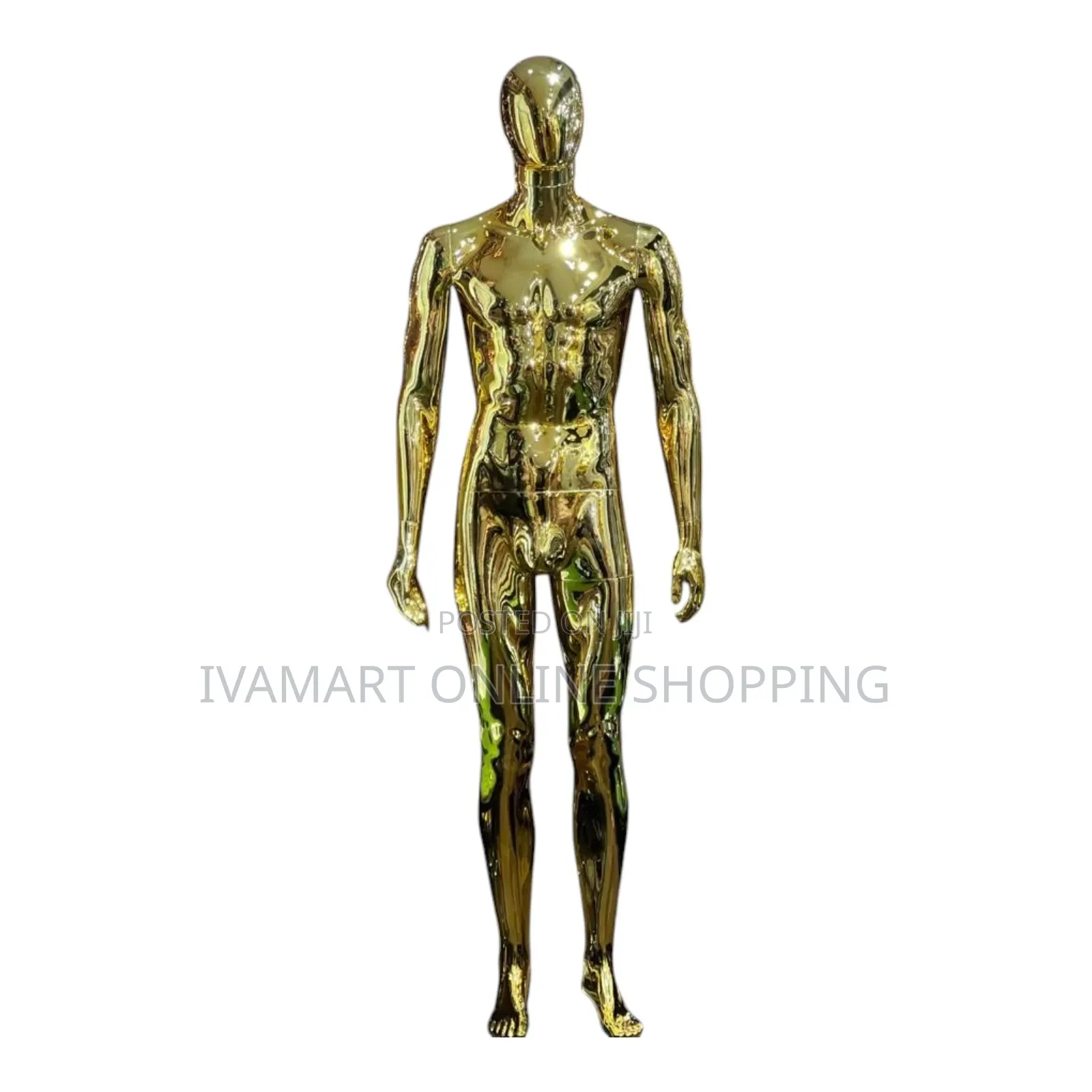 Gold / Silver Luxury Full Body Male Dummy