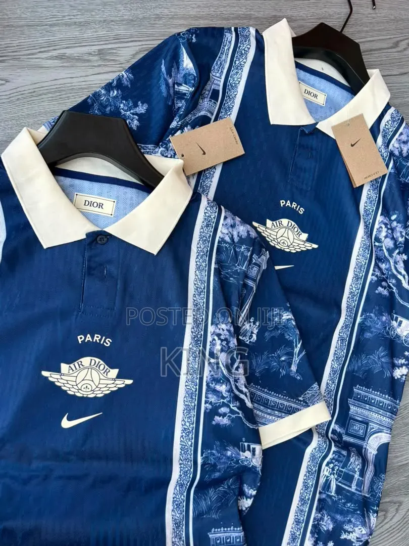 PSG Limited Edition Dior X NikeJersey Shirt