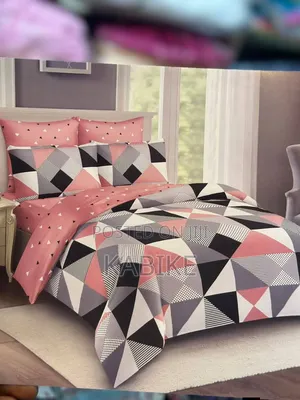 4 Piece Duvet 6*6, Abedsheet,apair of Pillowcases N Aduvet
