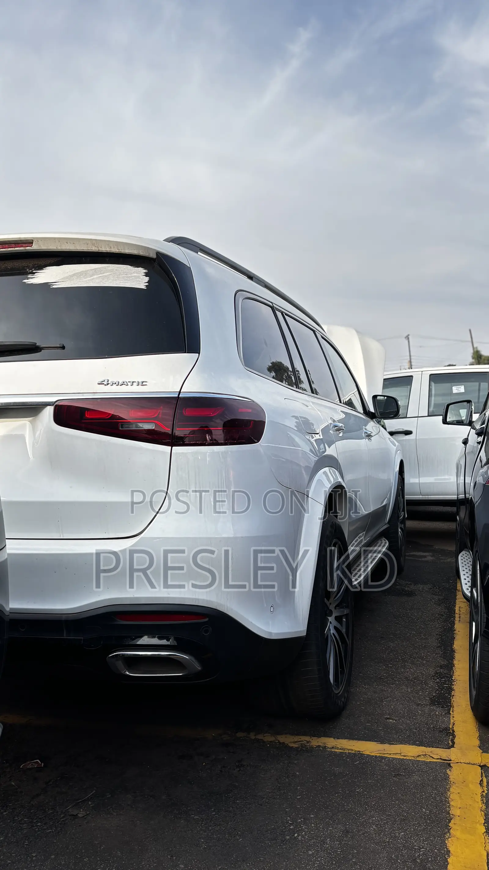 New Mercedes-Benz GLS-Class GLS 450 4MATIC AWD 2024 White