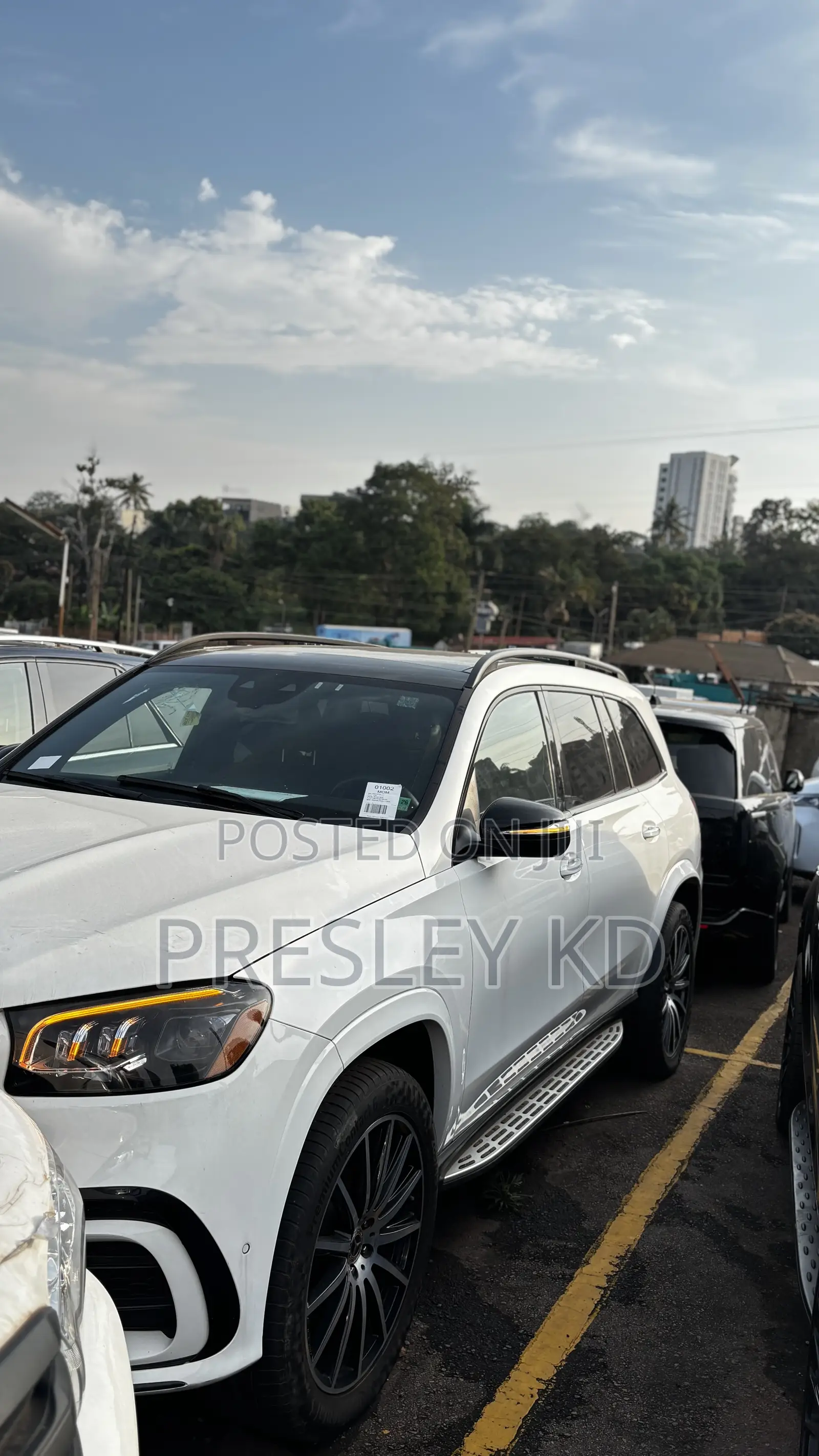 New Mercedes-Benz GLS-Class GLS 450 4MATIC AWD 2024 White