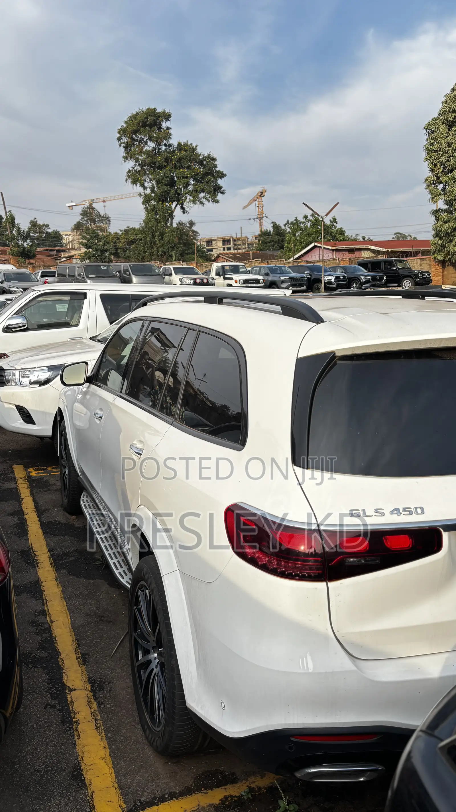 New Mercedes-Benz GLS-Class GLS 450 4MATIC AWD 2024 White