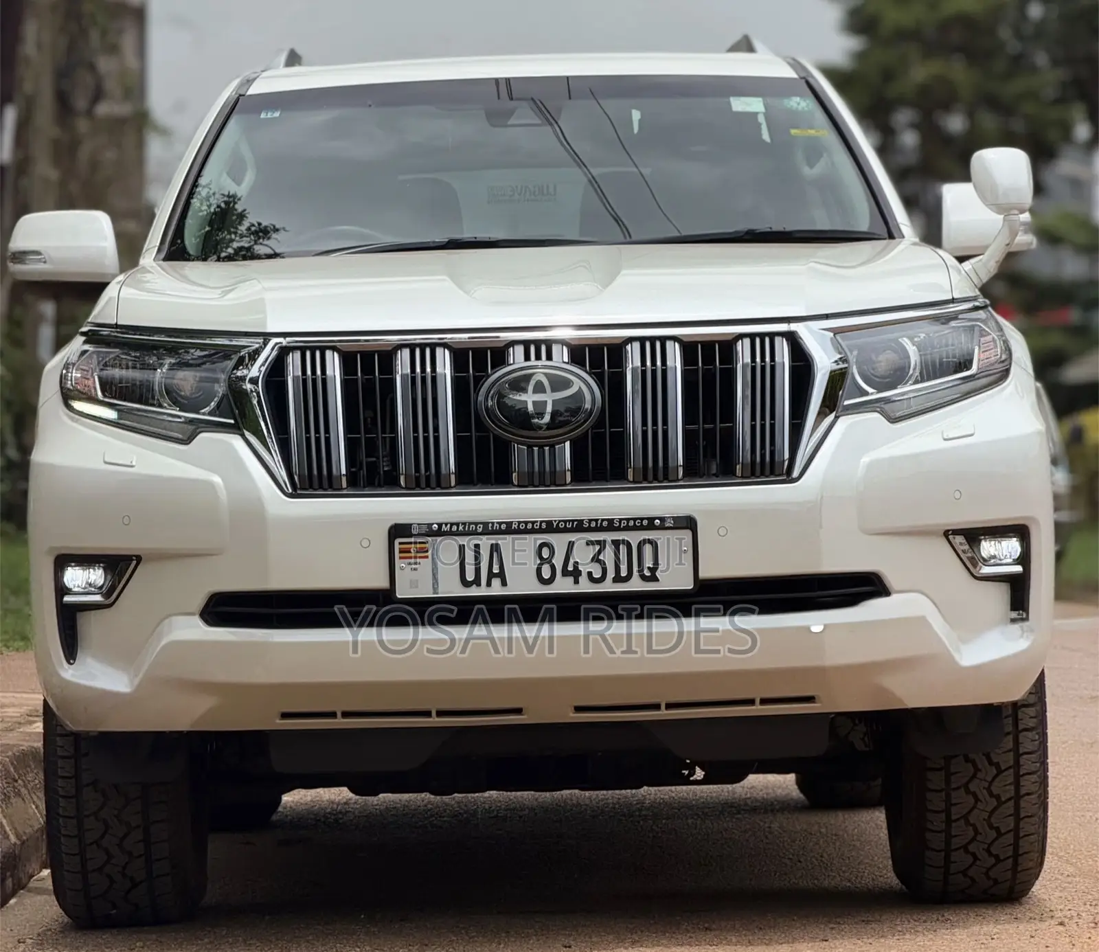 Toyota Land Cruiser Prado 2.8 2018 White