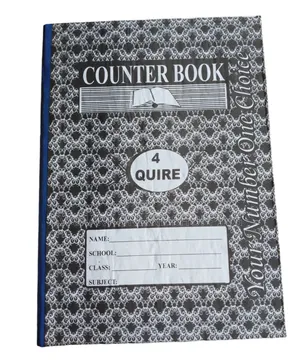 Ordinary Counter Books - 2Q, 3Q and 4Q Available