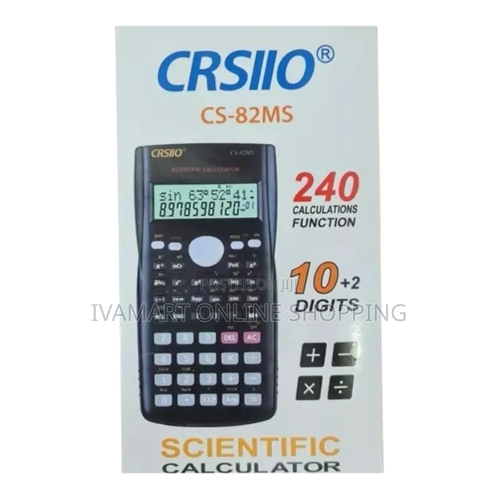 Casho, Kadio Crsiio Scientific Calculators