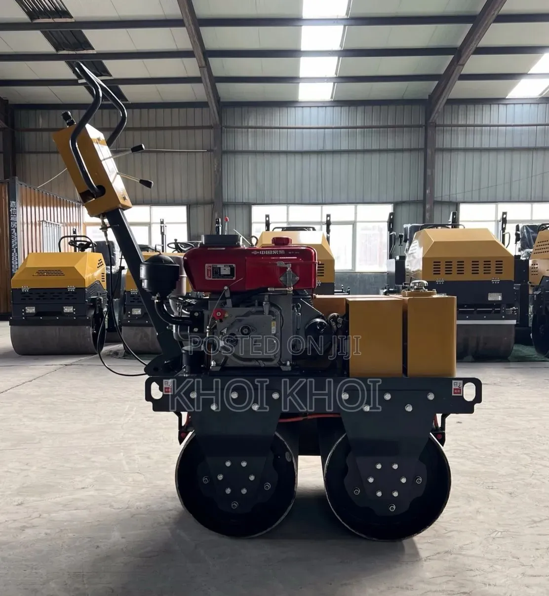 Drum Roller Diesel Engine