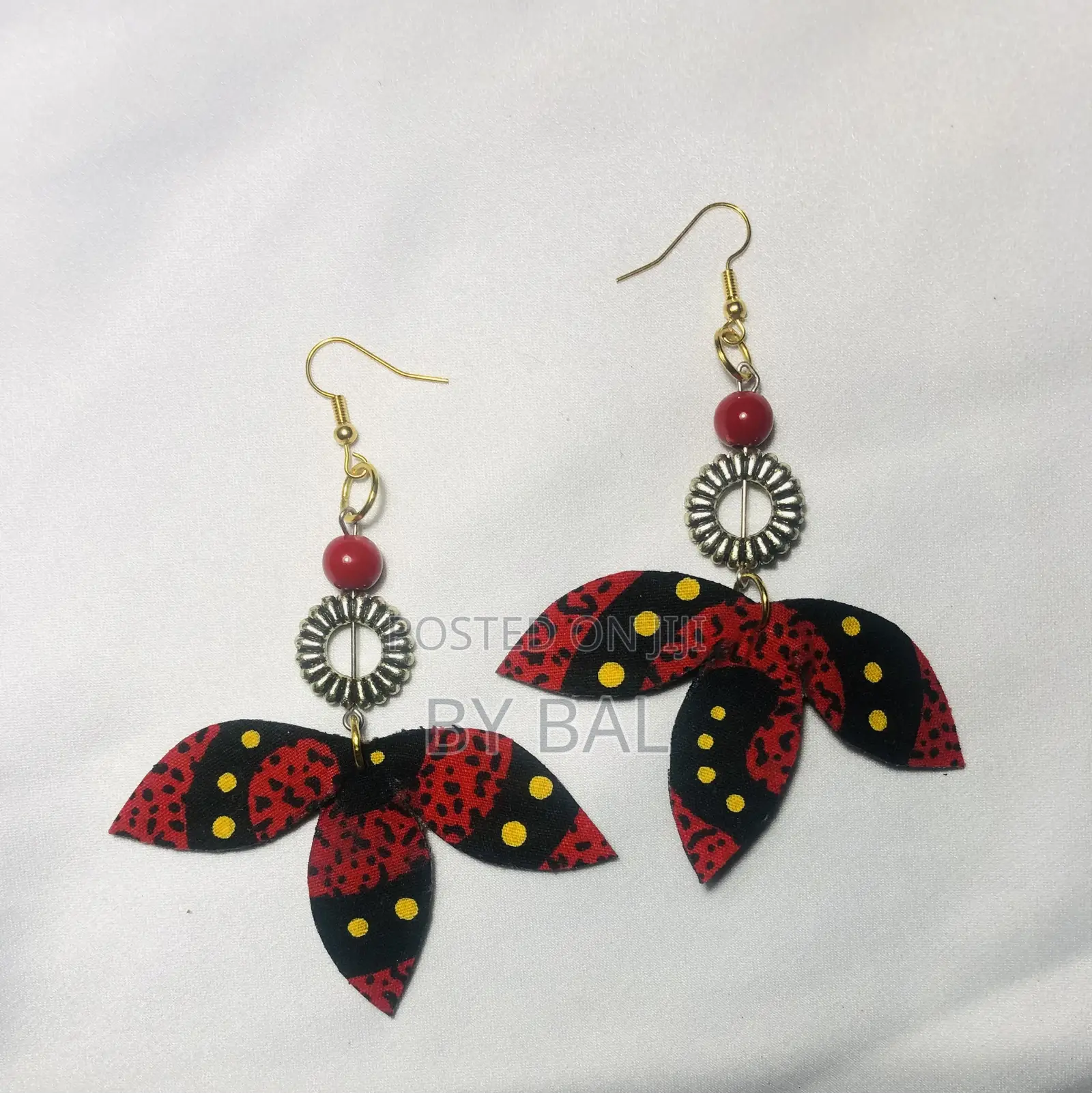 Leather Design Earrings