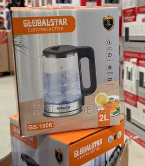 Globalstar GS-1006 2L Glass Electric Kettle (1500W)