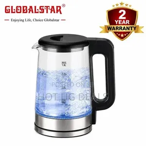 Globalstar GS-1006 2L Glass Electric Kettle (1500W)