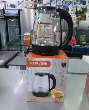 Globalstar Glass Electric Kettle 1.7L With LED Light (GS-1001)