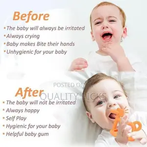 Rocking Horse Silicone Baby Teether Toys Pony Baby