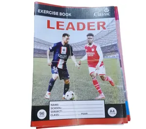 96 Pages Classic Leader Exercise Books ( Size A4) - 12 PCS
