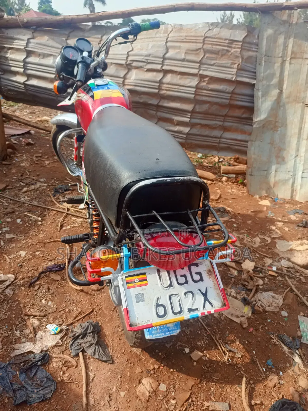 Bajaj Boxer 100 2025 Red