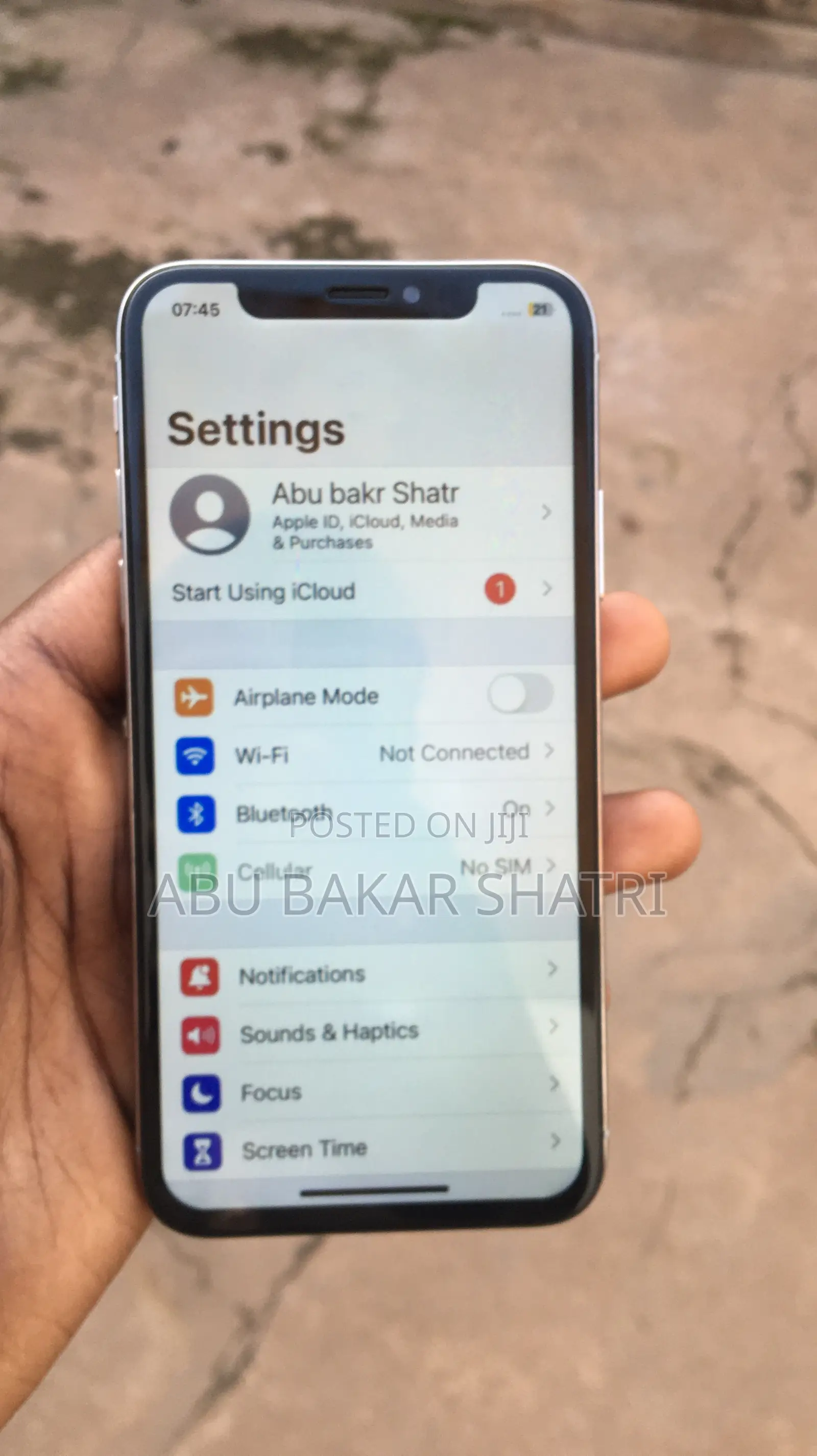 New Apple iPhone X 64 GB White