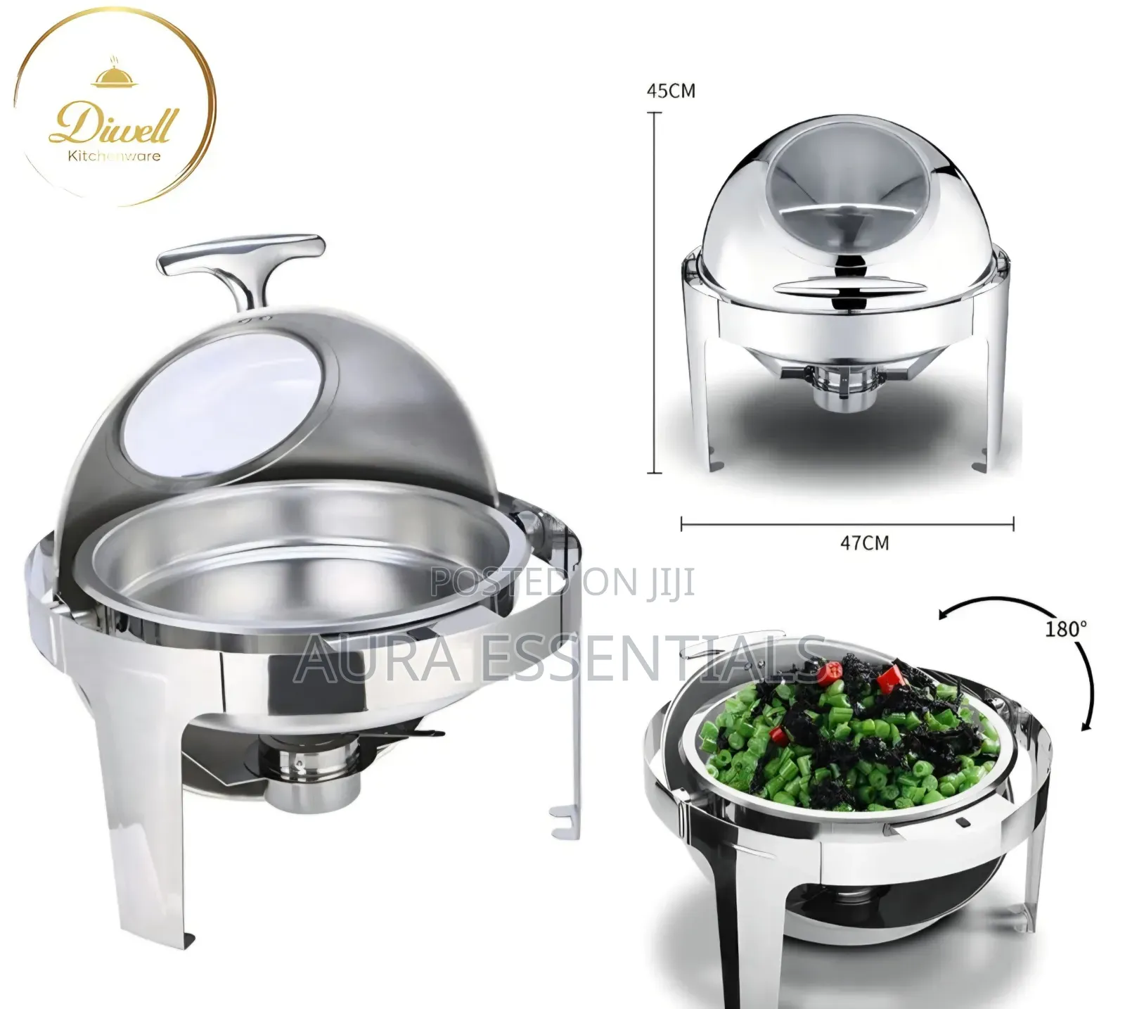 Stainless Steel Roundchafing Dish