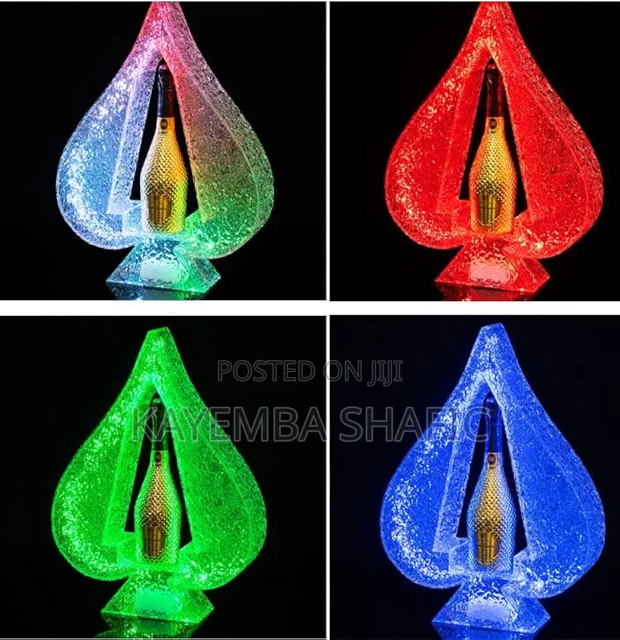 Ace of Spades LED VIP Champagne Bottle Presenter Glorifier