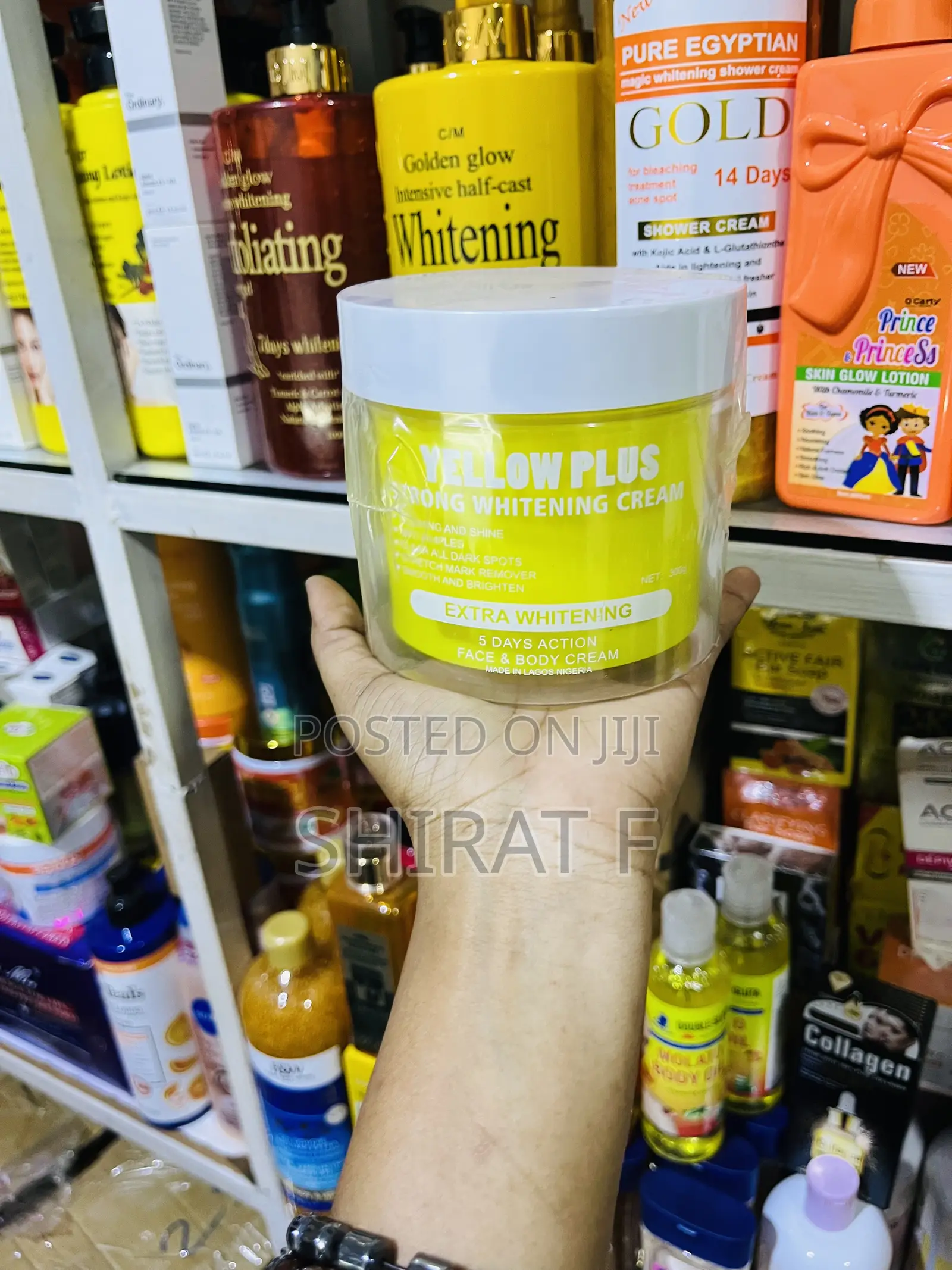 Nigerian Formulated Yellow Plus Whitening Cream