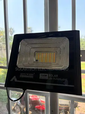 Brand New ALLTOP 100W Solar Security Flood Light for Outdoor Use