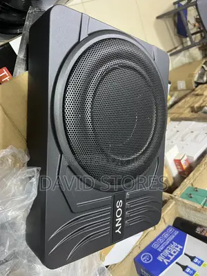 Sonny 10-Inch 4500W Under-Seat Car Subwoofer – 12V Powerful Bass