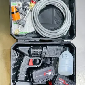 Heavy-Duty Cordless Car Washer – 2 Rechargeable Batteries