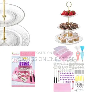 Fondant Tools Cake Decorating Supplies - 123pc Baking Kit Icing Piping