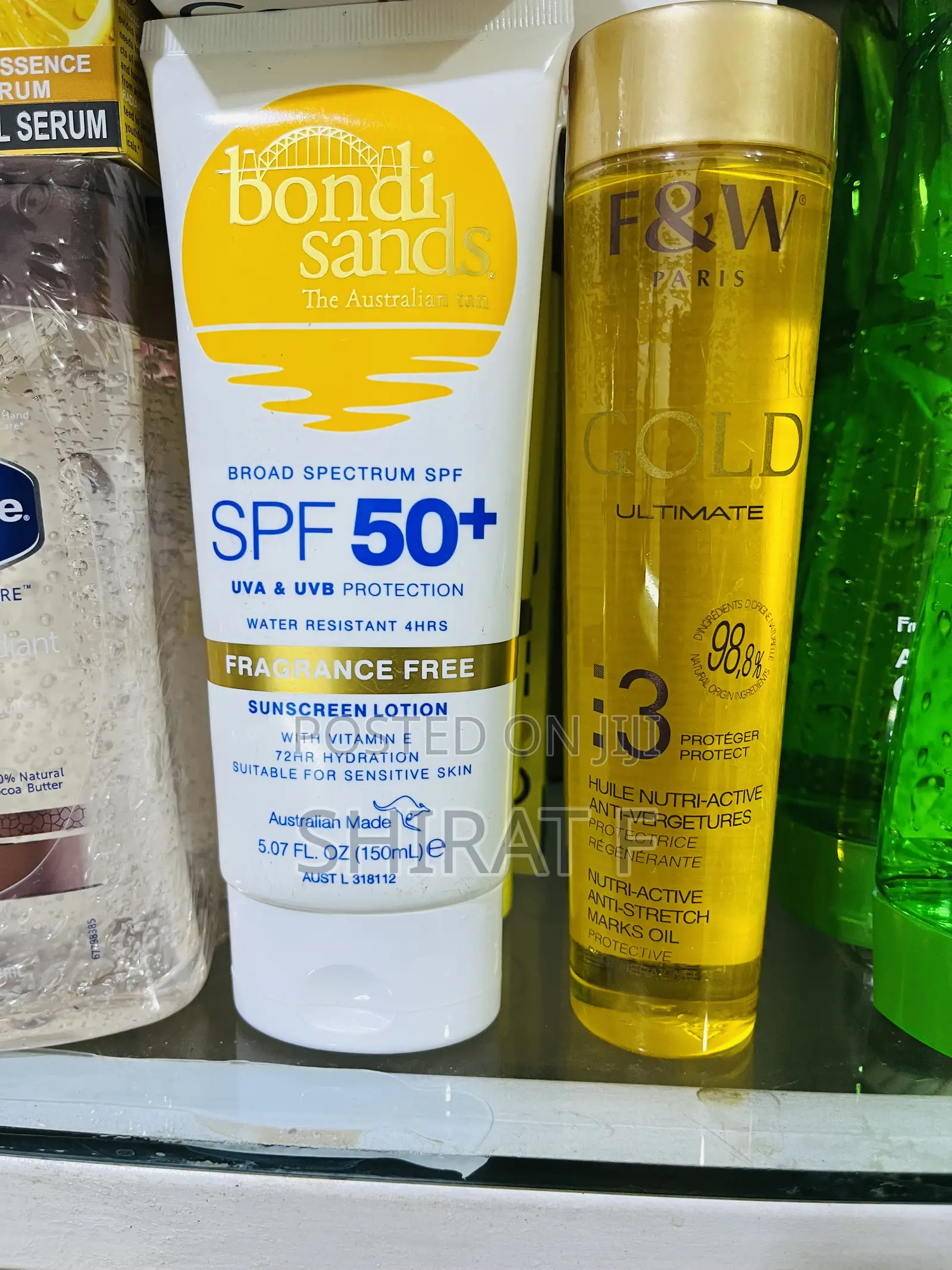 Lightening Package Oil and Sunscreen