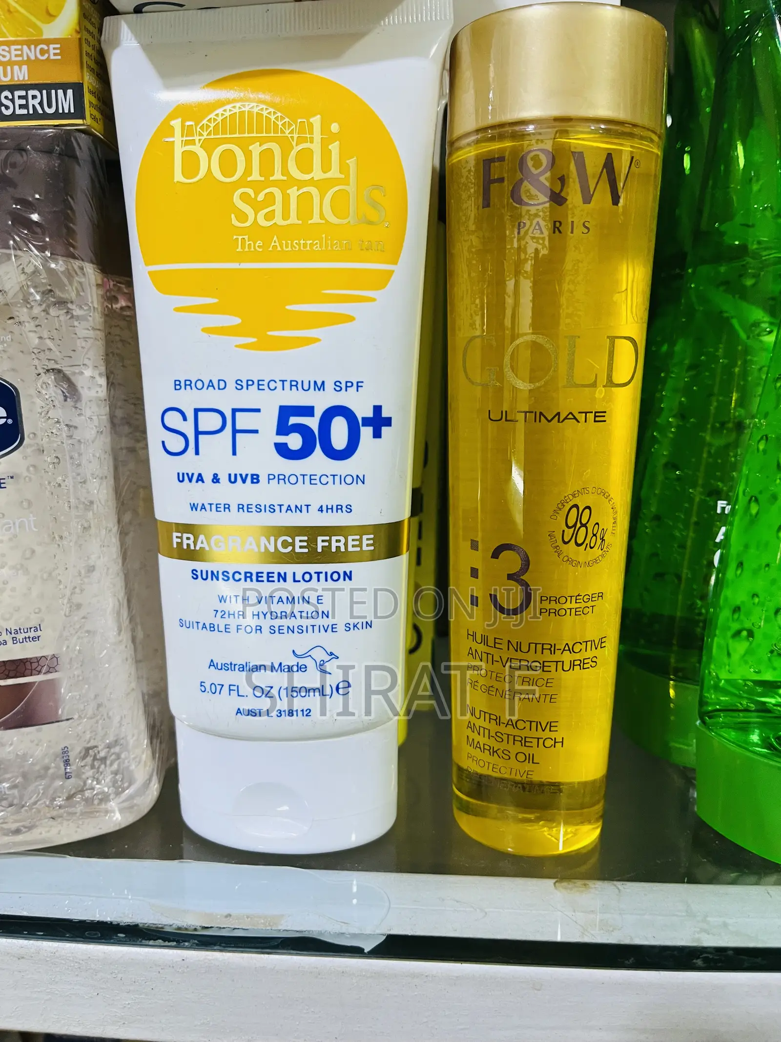Lightening Package Oil and Sunscreen