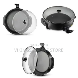 RAF 42cm Diameter and 9cm Depth Electric Pizza Pan Electric Party
