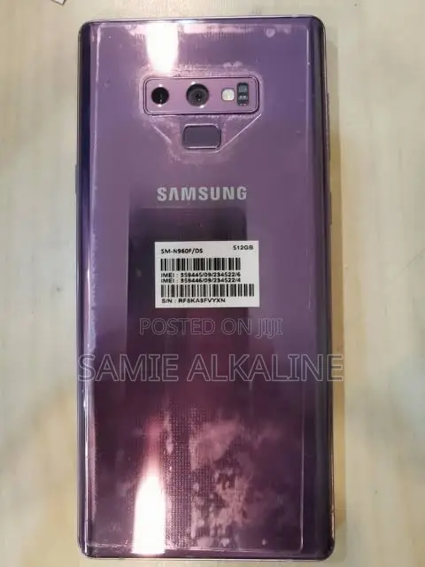 Samsung Galaxy Note 9 512 GB Purple