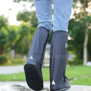 Waterproof Reusable High-Tube Shoe and Boot Covers