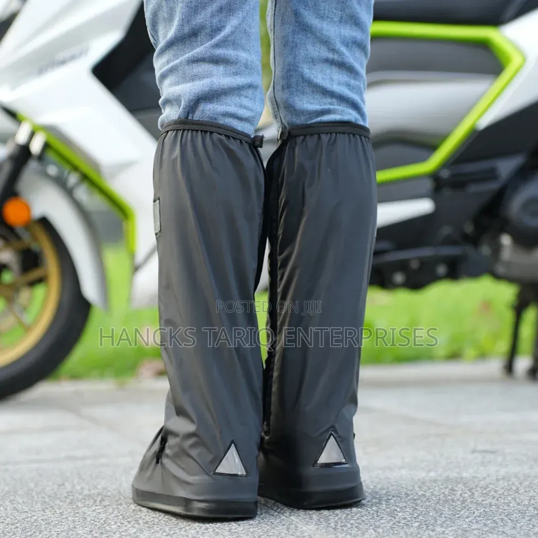 Waterproof Reusable High-Tube Shoe and Boot Covers