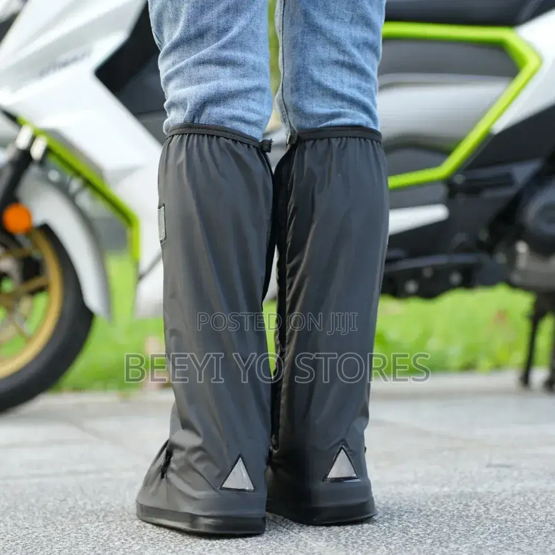 Waterproof Reusable High-Tube Shoe and Boot Covers