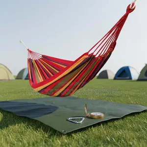 Outdoor Camping Hammock With Travel Backpacks Setup